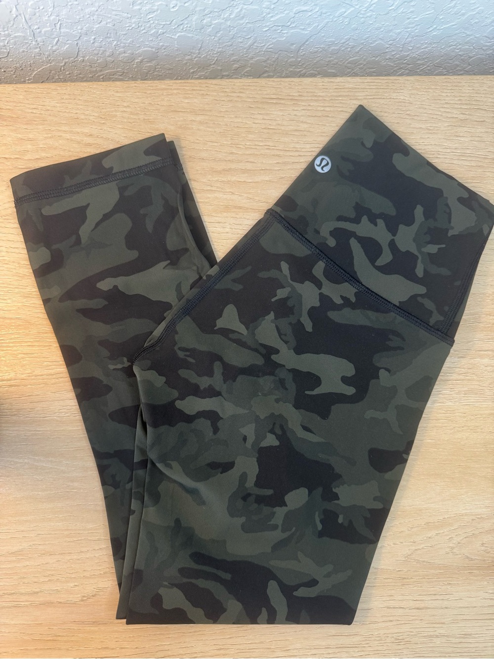 lululemon athletica Align Womens ' Camo Leggings - Olive Green & Black